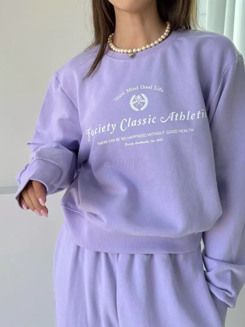 Mellor - Korean Women Fashion - #momslook - Potty Sweatshirt