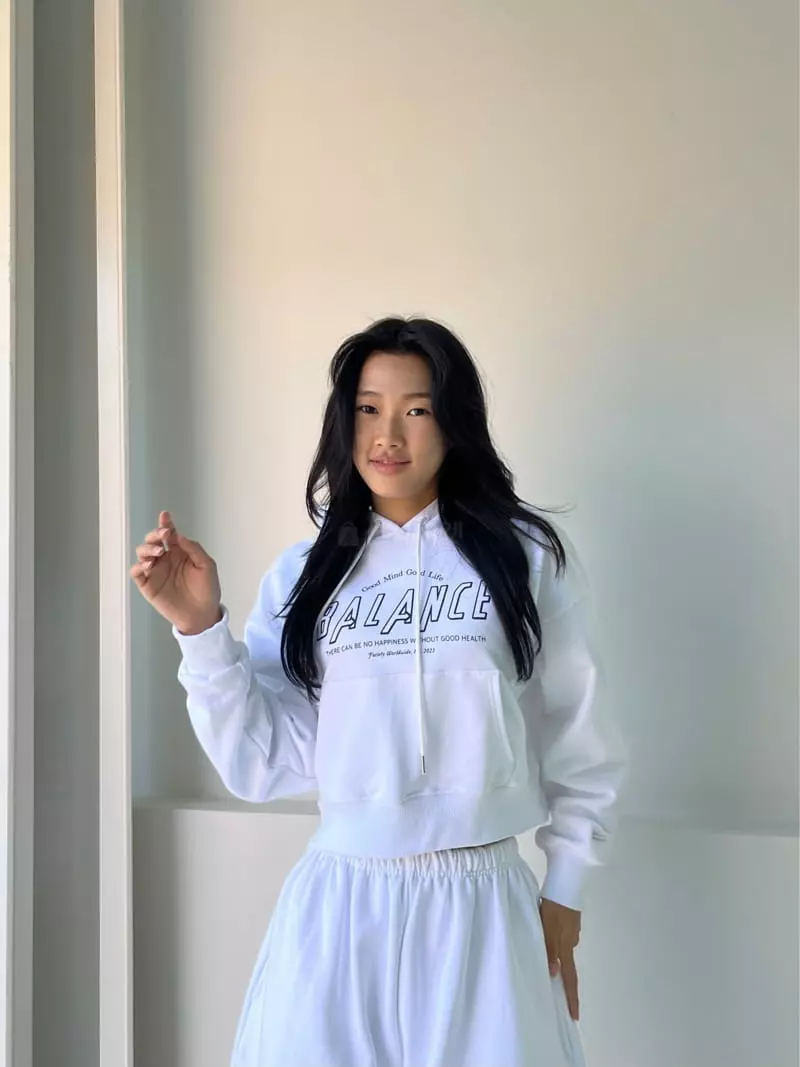 Mellor - Korean Women Fashion - #womensfashion - Balance Hoody - 4