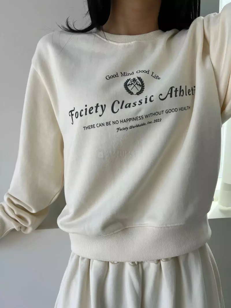 Mellor - Korean Women Fashion - #womensfashion - Potty Sweatshirt - 2