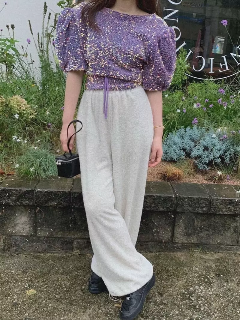 Melted - Korean Women Fashion - #momslook - Spankle Blouse - 6
