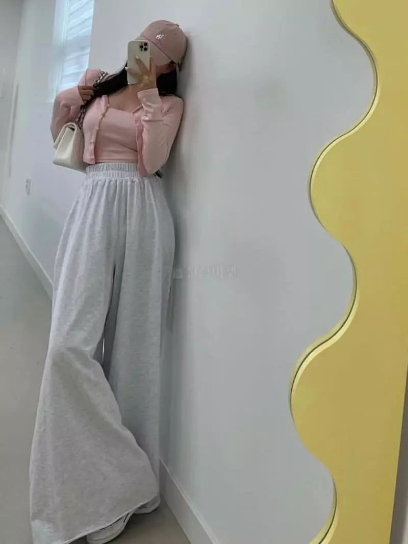 Melted - Korean Women Fashion - #shopsmall - Wide Pants - 3