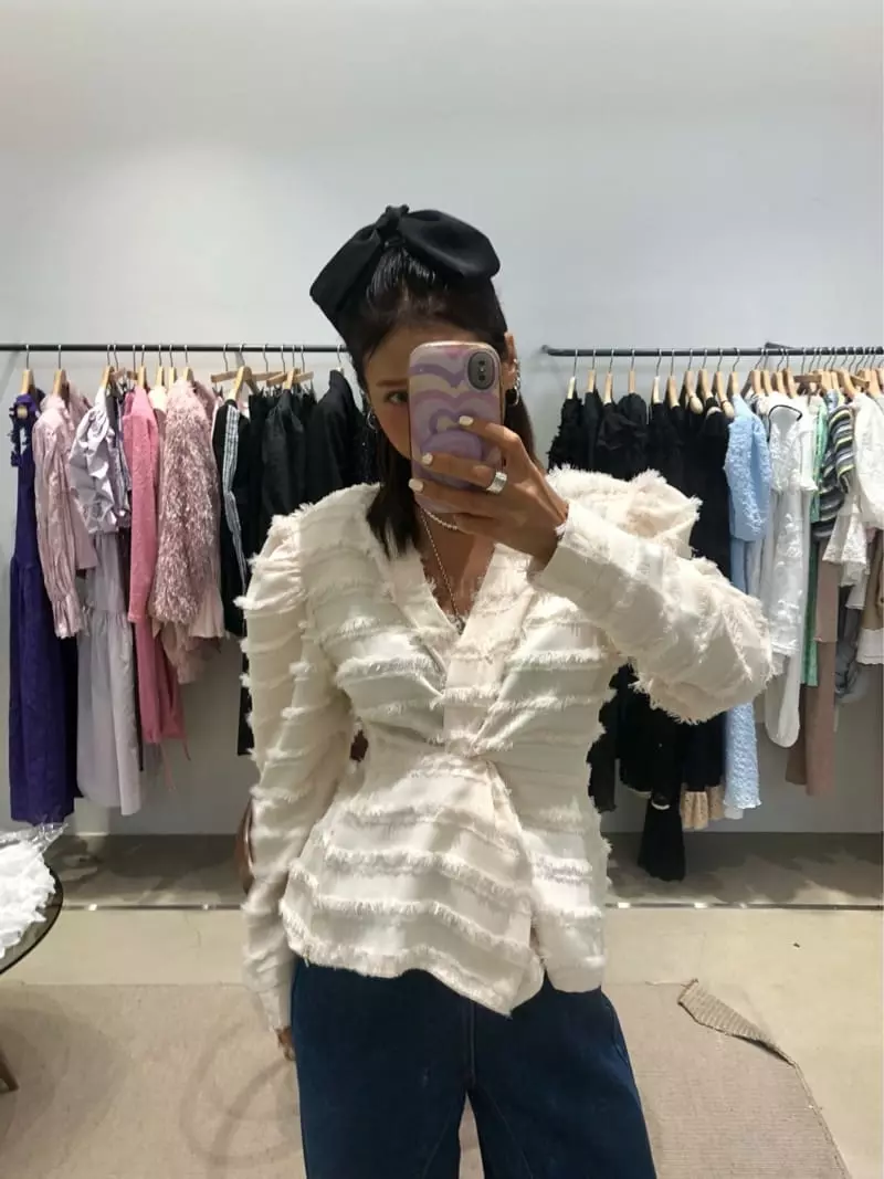 Melted - Korean Women Fashion - #thatsdarling - Girl Blouse - 3