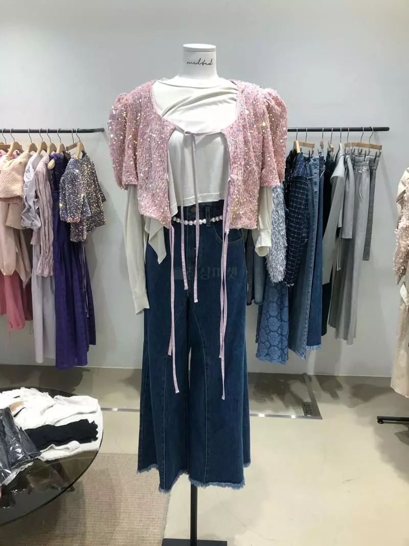 Melted - Korean Women Fashion - #thelittlethings - Spankle Blouse - 3