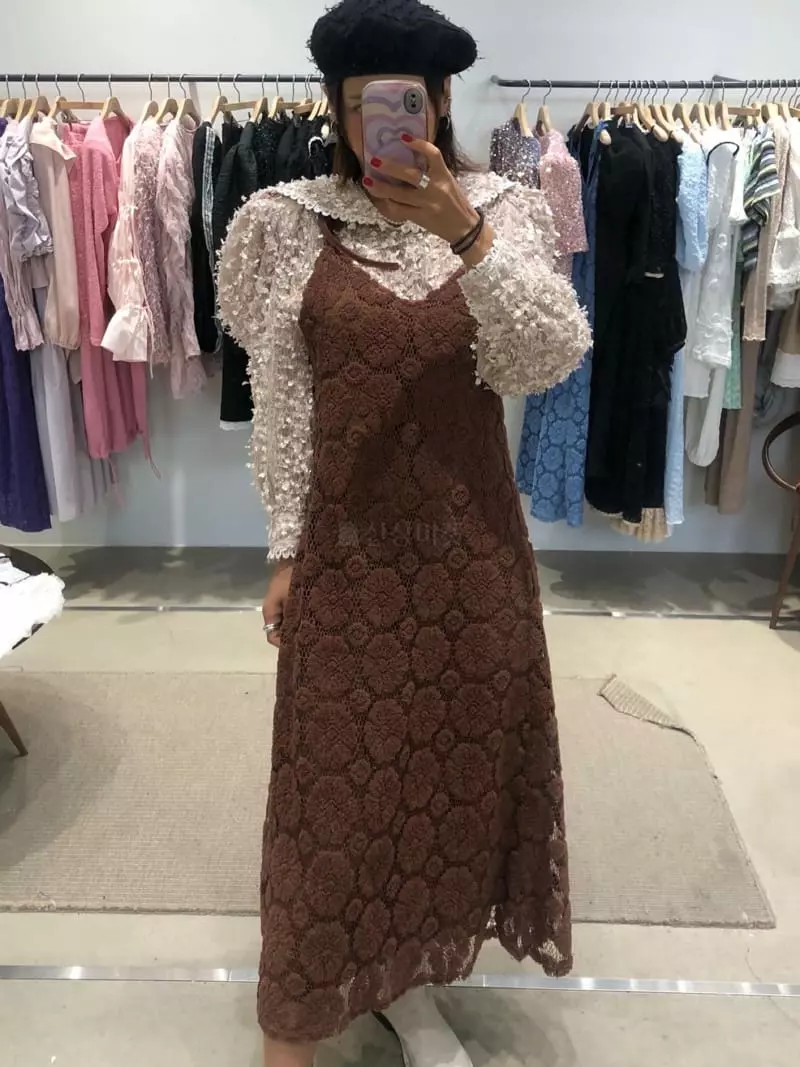 Melted - Korean Women Fashion - #womensfashion - Rose One-piece - 2