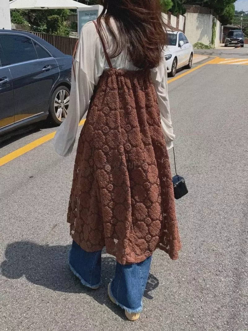 Melted - Korean Women Fashion - #womensfashion - Rose One-piece - 8