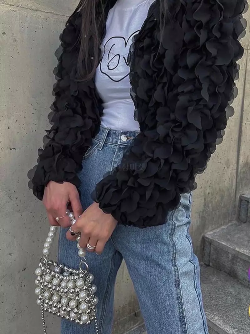 Melted - Korean Women Fashion - #womensfashion - Cloud Jacket - 3