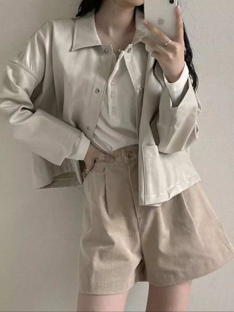 Mer - Korean Women Fashion - #momslook - Rib Shorts - 9