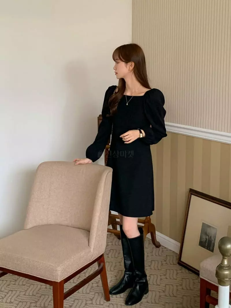 Mer - Korean Women Fashion - #restrostyle - Ponny One-piece - 6