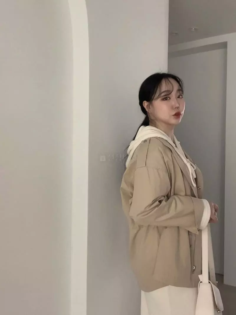 Mer - Korean Women Fashion - #pursuepretty - Fric Field Jacket - 4
