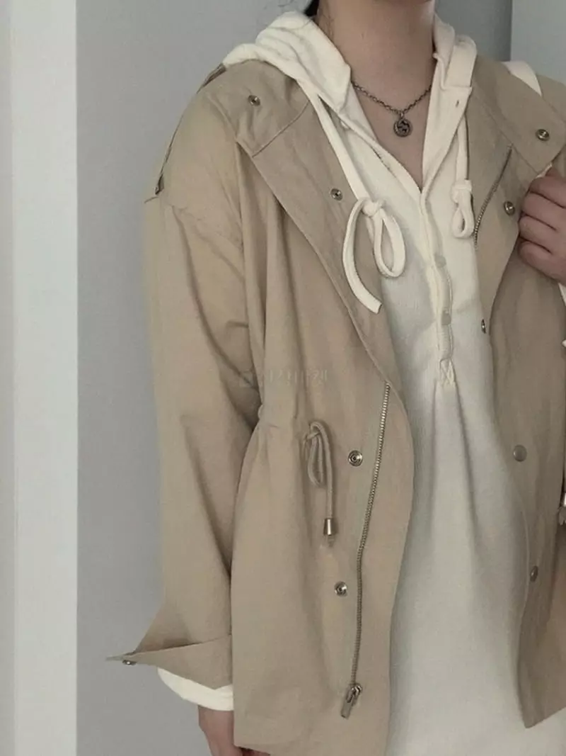 Mer - Korean Women Fashion - #shopsmall - Fric Field Jacket - 6
