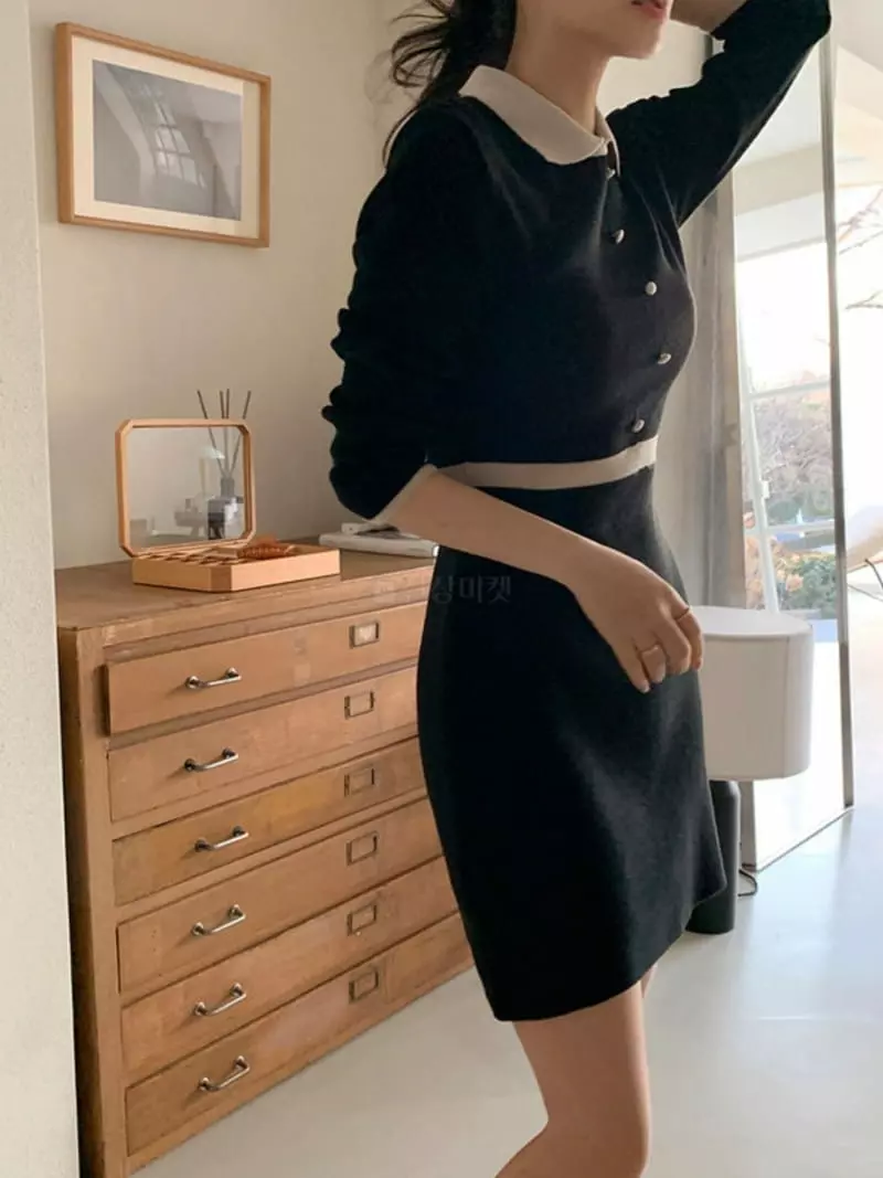 Mer - Korean Women Fashion - #womensfashion - Corin Knit One-piece - 8