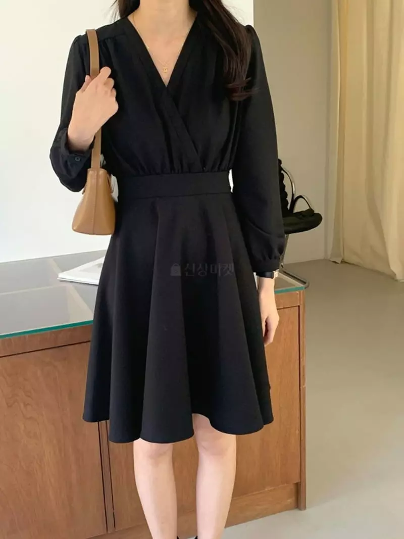 Mer - Korean Women Fashion - #womensfashion - Jame Wrap One-piece - 9