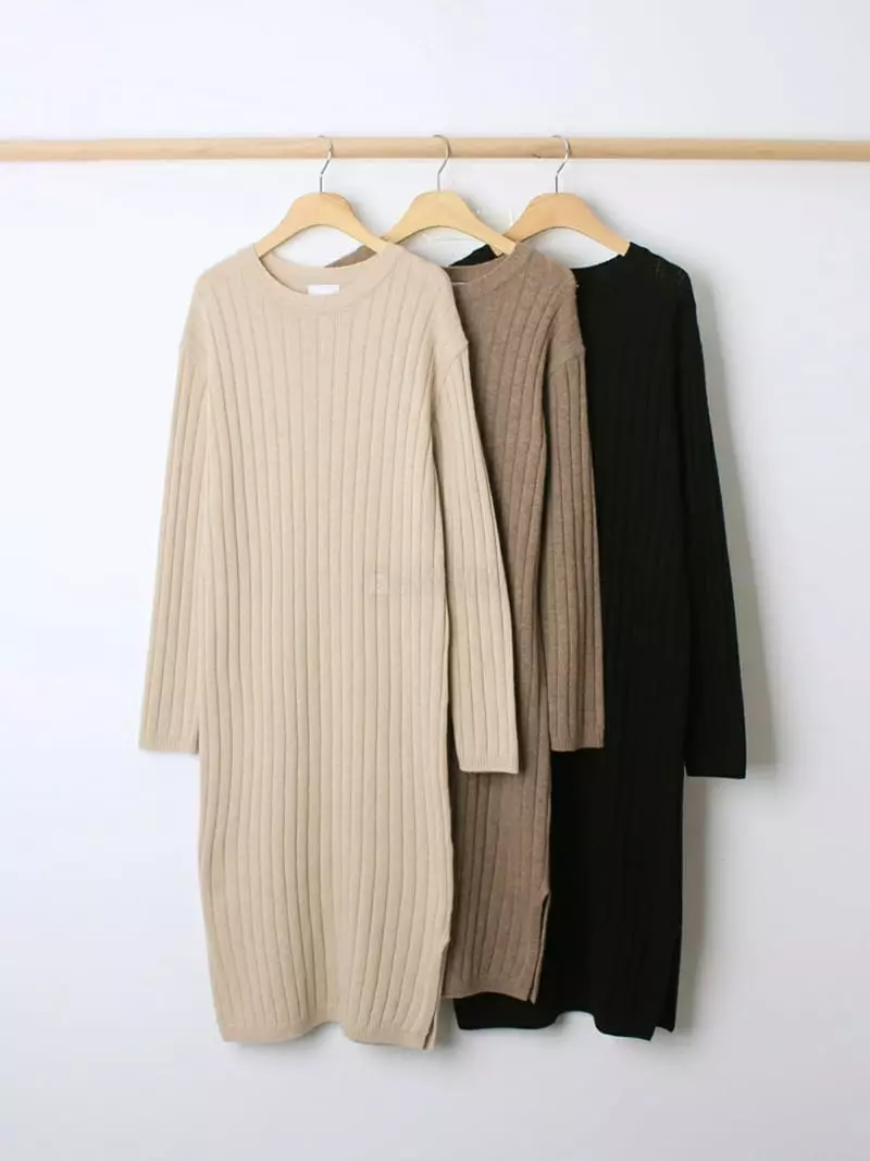 Mer - Korean Women Fashion - #womensfashion - Muse Rib One-piece - 11