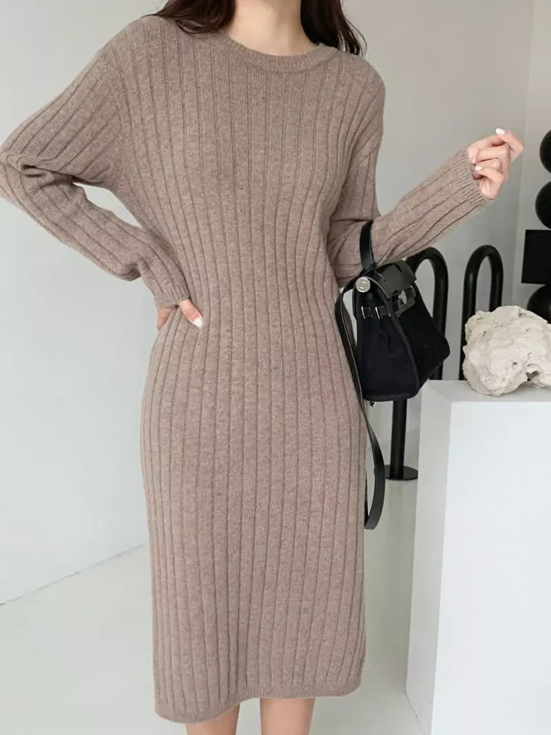 Mer - Korean Women Fashion - #womensfashion - Muse Rib One-piece - 9