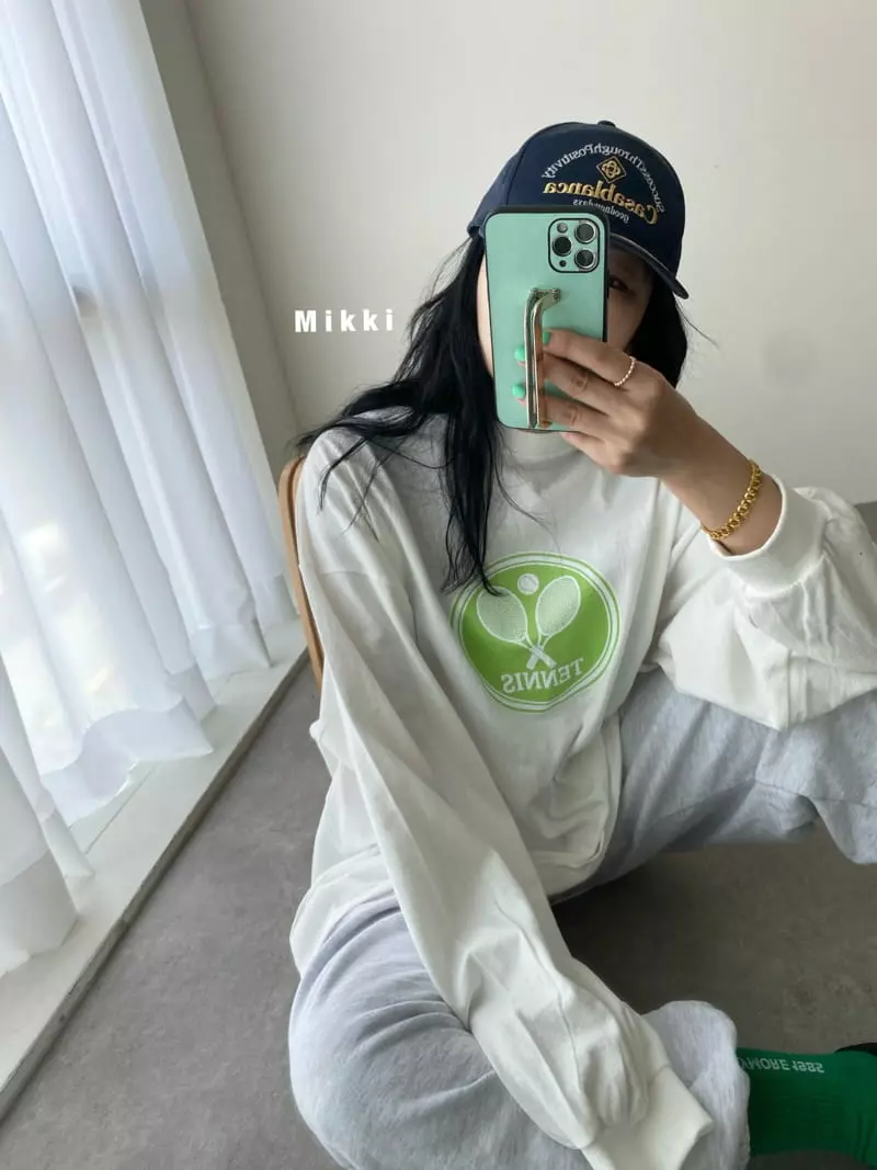 Mikki - Korean Children Fashion - #childofig - Circle Tennis Tee with Mom - 8