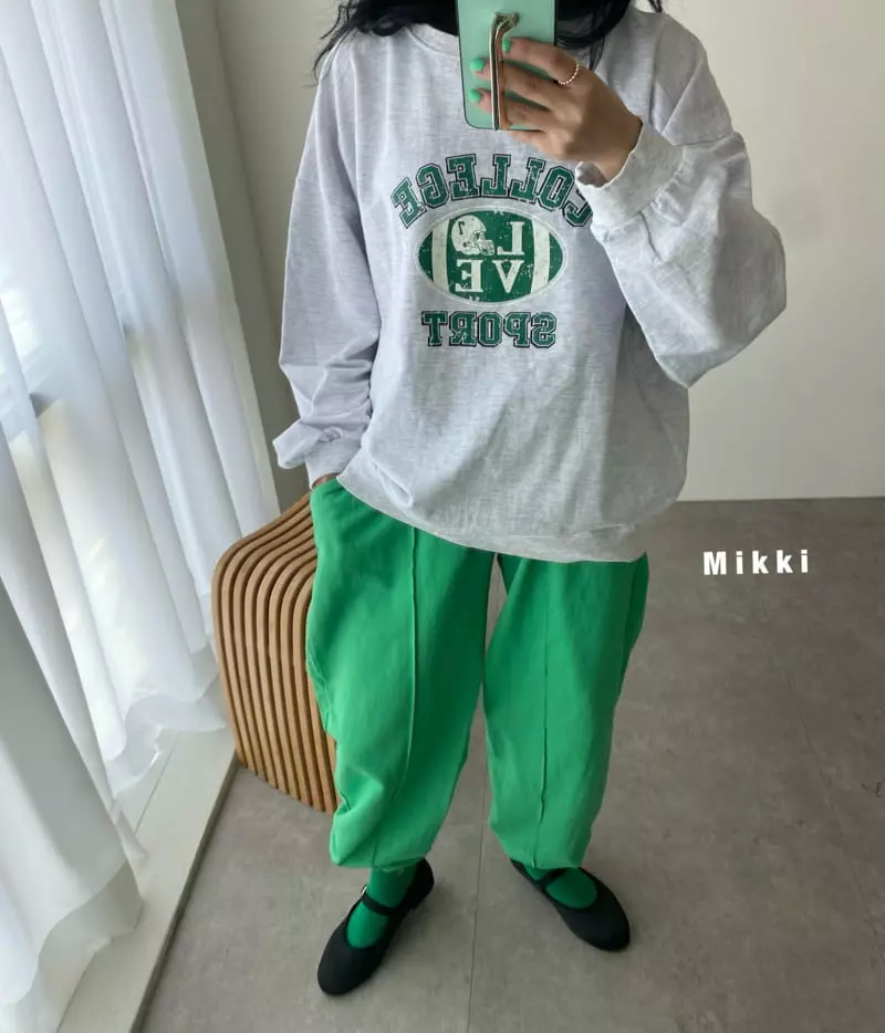 Mikki - Korean Children Fashion - #childofig - Rugby Color Top Bottom Set with Mom - 6
