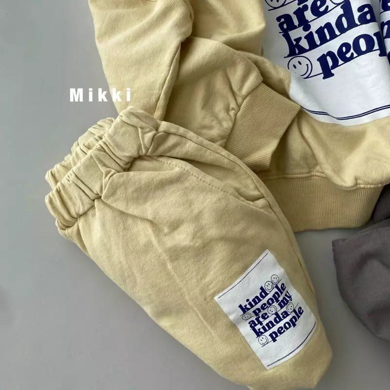 Mikki - Korean Children Fashion - #stylishchildhood - Sqare Smile Top Bottom Set with Mom - 4
