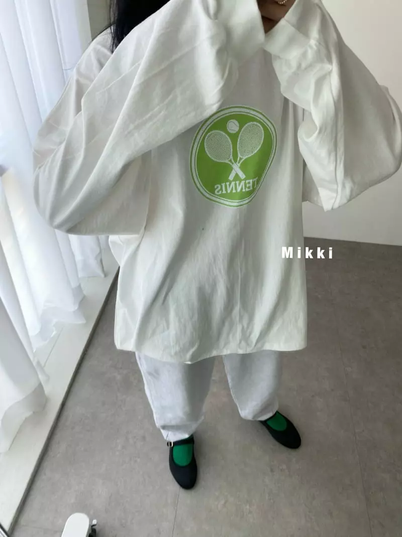 Mikki - Korean Children Fashion - #designkidswear - Circle Tennis Tee with Mom - 10
