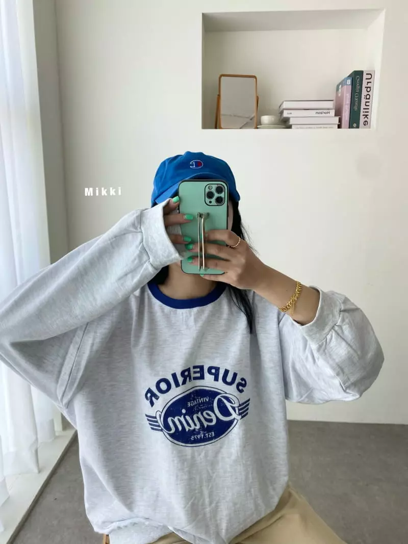 Mikki - Korean Children Fashion - #designkidswear - Superiol Sweatshirt with Mom - 5