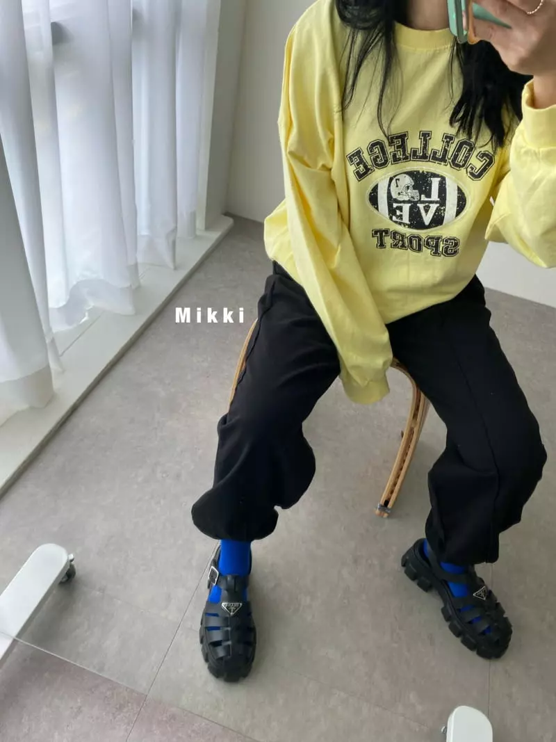Mikki - Korean Children Fashion - #fashionkids - Rugby Color Top Bottom Set with Mom - 10