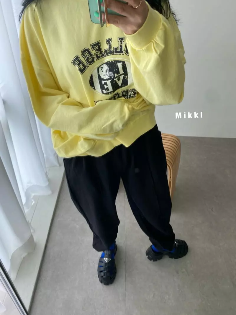 Mikki - Korean Children Fashion - #kidsstore - Rugby Color Top Bottom Set with Mom - 12
