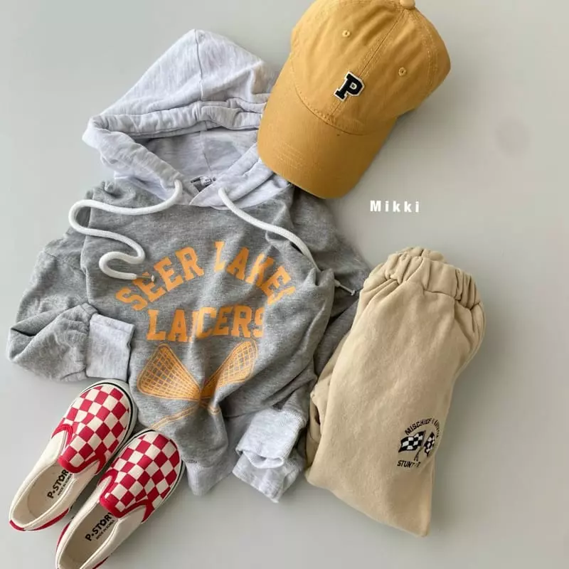 Mikki - Korean Children Fashion - #prettylittlegirls - Racket Hoody with Mom - 3