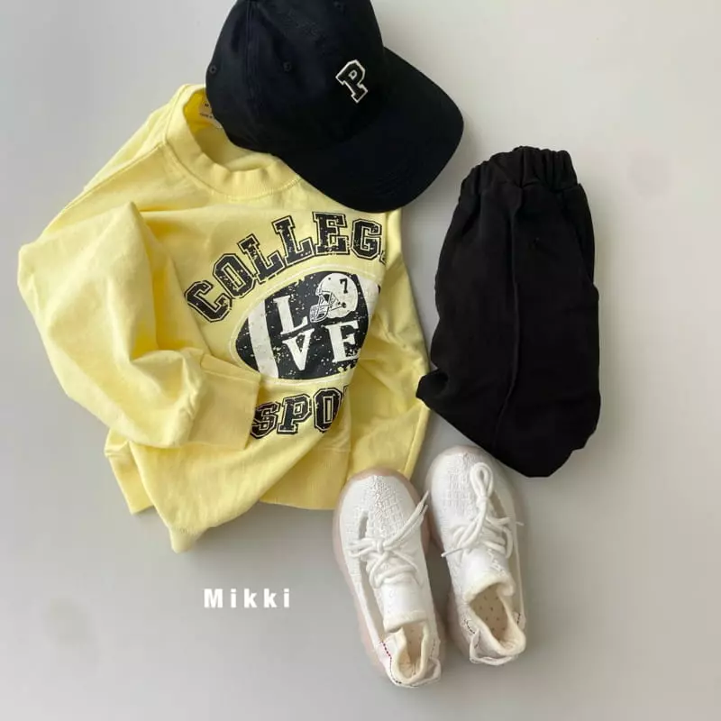 Mikki - Korean Children Fashion - #prettylittlegirls - Rugby Color Top Bottom Set with Mom - 2
