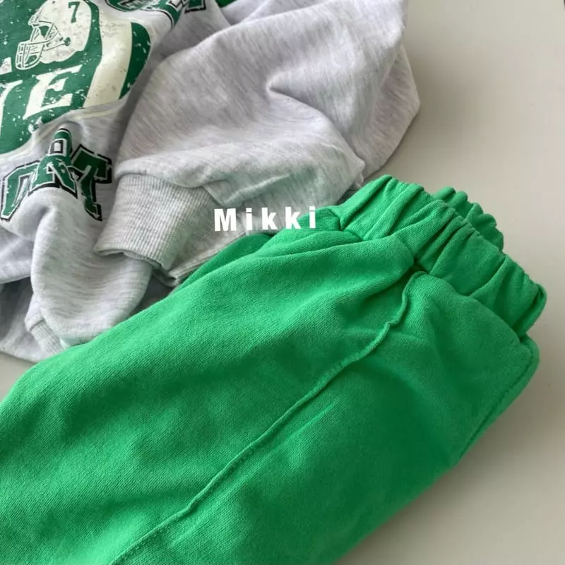 Mikki - Korean Children Fashion - #stylishchildhood - Rugby Color Top Bottom Set with Mom - 5