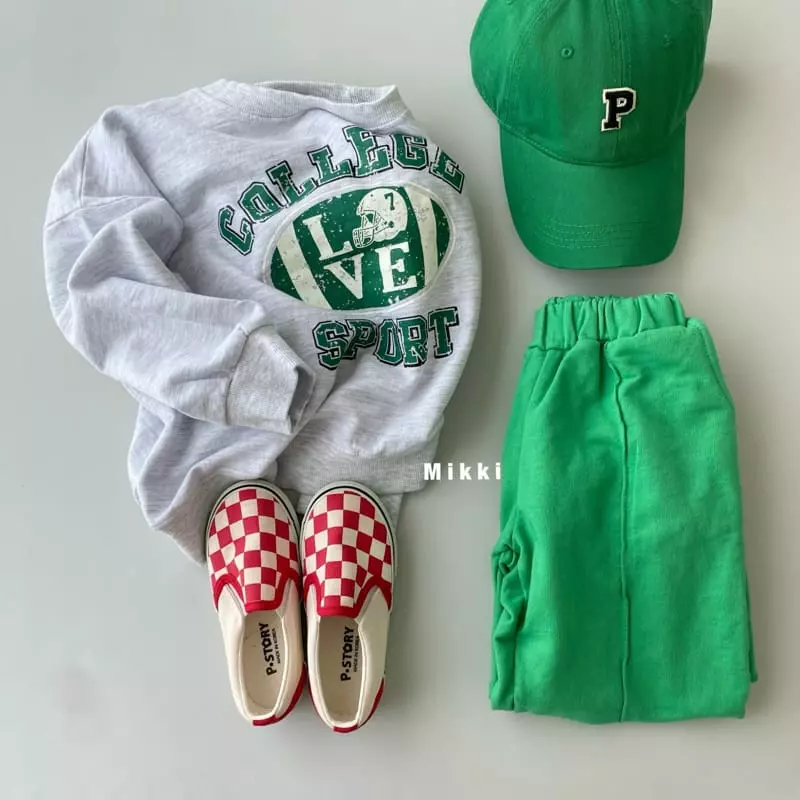 Mikki - Korean Children Fashion - #todddlerfashion - Rugby Color Top Bottom Set with Mom - 3