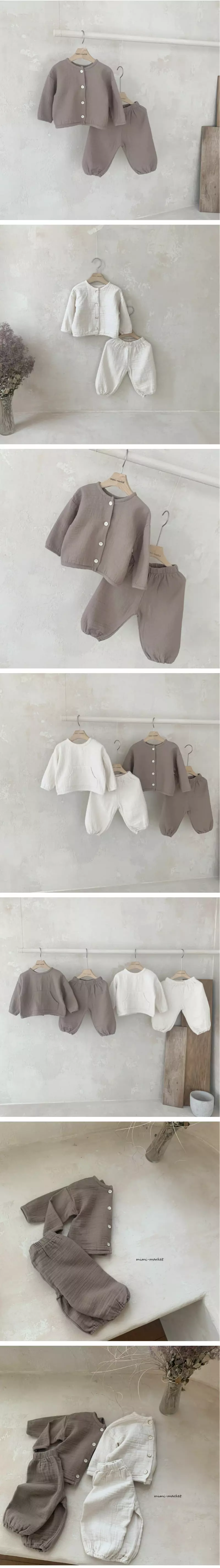 Mimi Market - Korean Baby Fashion - #babyootd - Kangaroo Set
