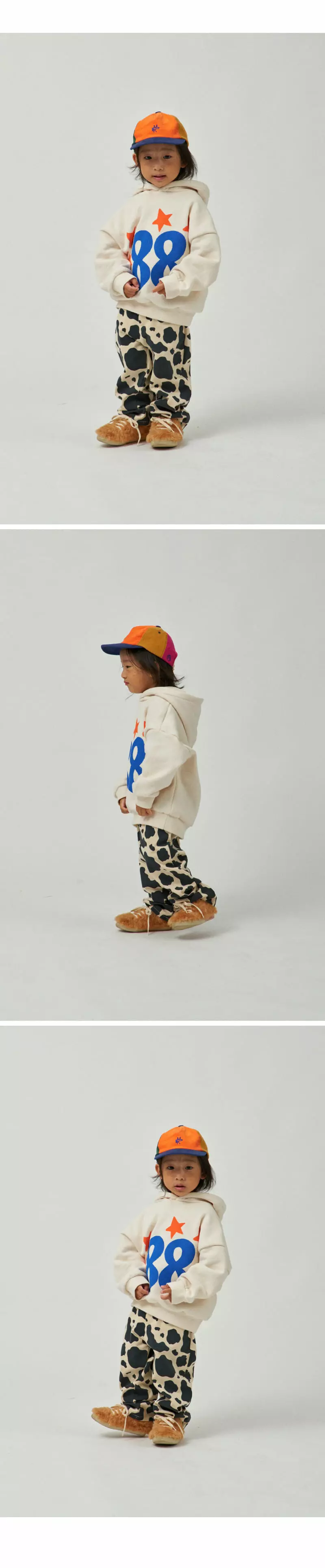 Mini Ps Market - Korean Children Fashion - #designkidswear - Cow Woven Pants - 3