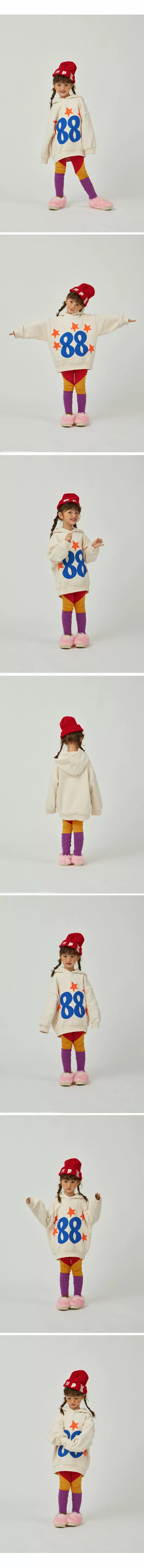 Mini Ps Market - Korean Children Fashion - #designkidswear - Color Block Leggings 10~11 12~13 size - 3