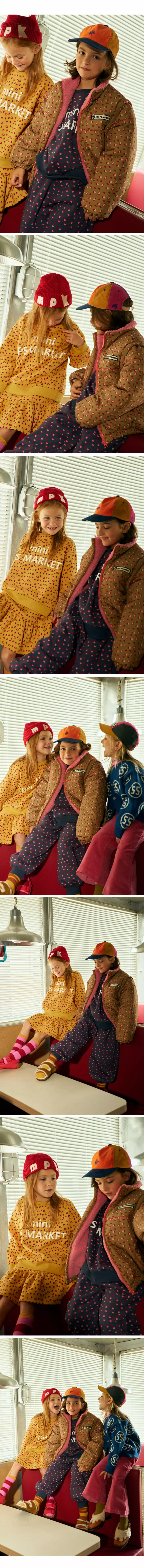 Mini Ps Market - Korean Children Fashion - #discoveringself - Color Block Cap