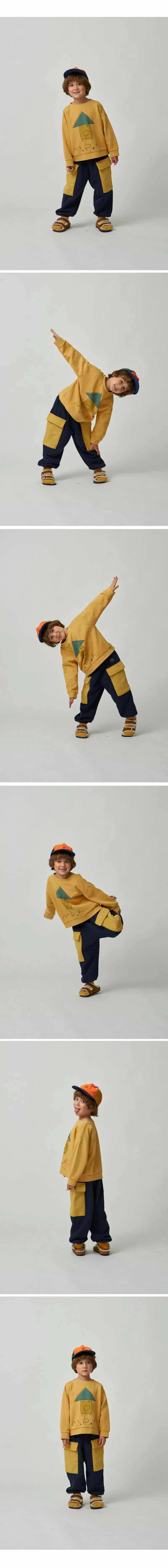Mini Ps Market - Korean Children Fashion - #fashionkids - Squid Dyeing Sweatshirt - 2