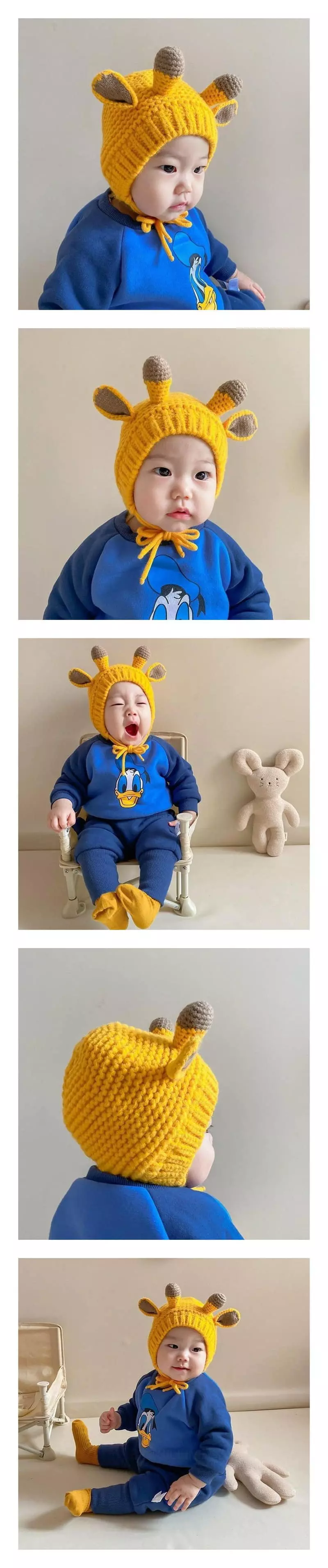 Miso - Korean Children Fashion - #kidzfashiontrend - Giraffe Hat