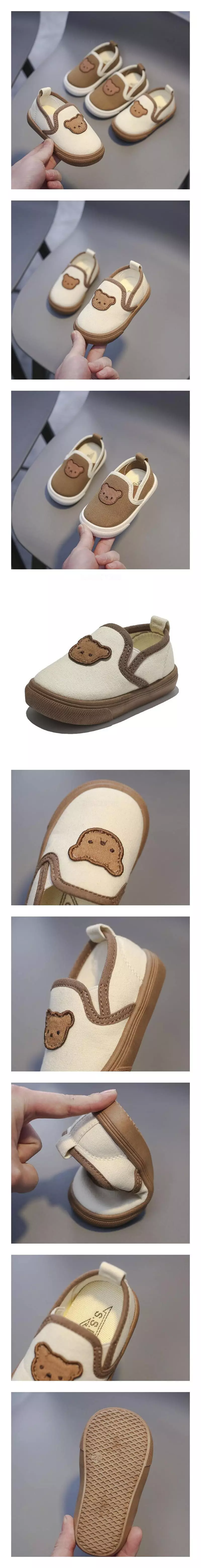 Miso - Korean Children Fashion - #kidzfashiontrend - Bear Slip On