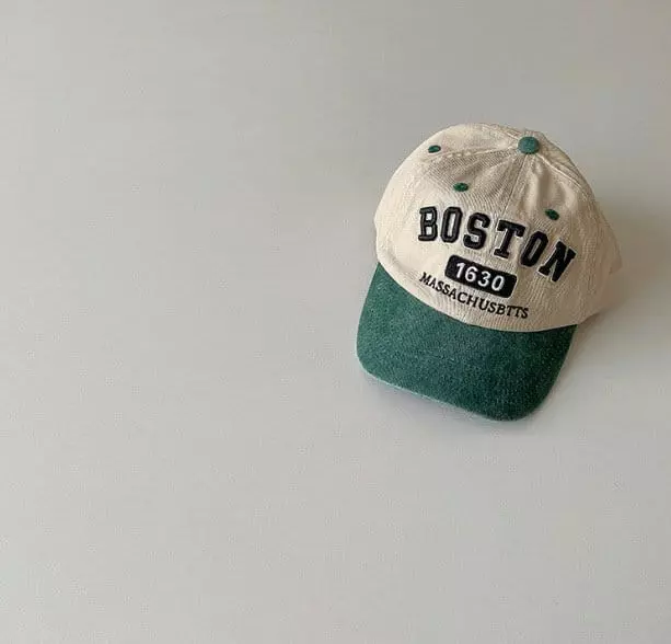 Miso - Korean Children Fashion - #kidzfashiontrend - Boston Color Cap - 3