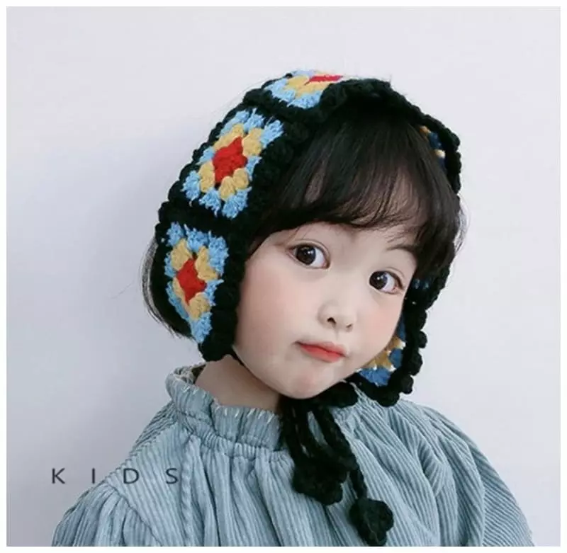 Miso - Korean Children Fashion - #kidzfashiontrend - Colli Flower Earmuffs - 2