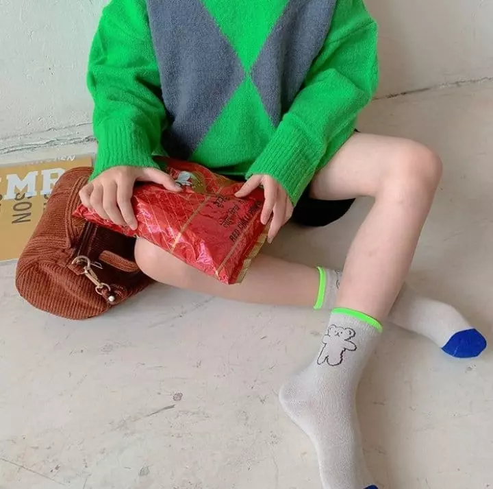Miso - Korean Children Fashion - #littlefashionista - Chocola Socks Set - 4