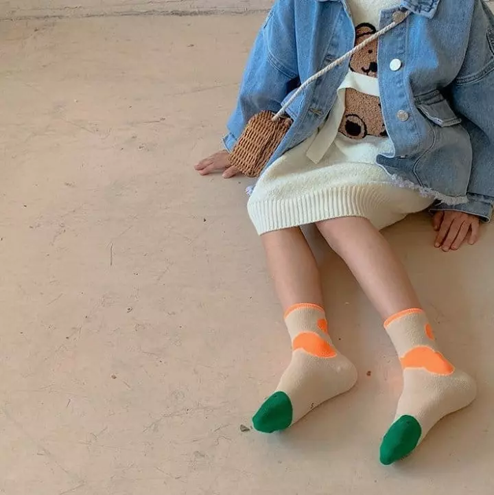 Miso - Korean Children Fashion - #minifashionista - Chocola Socks Set - 5