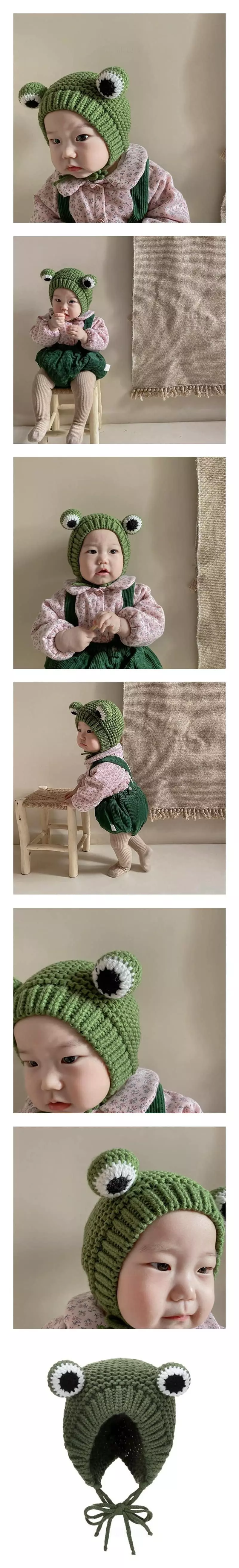 Miso - Korean Children Fashion - #todddlerfashion - Frog Hat