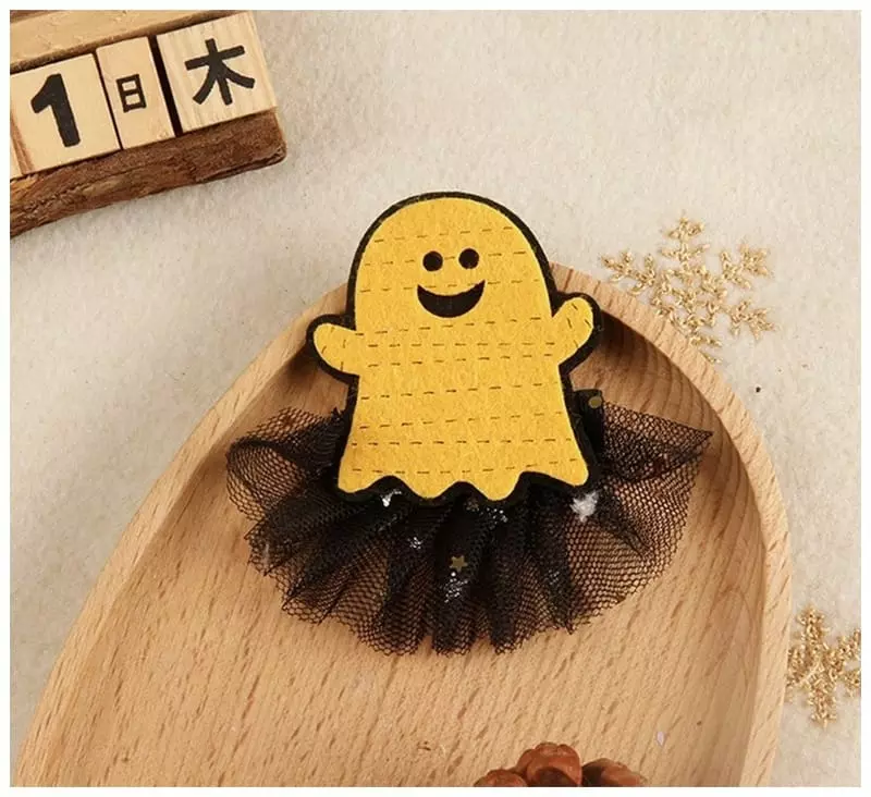 Miso - Korean Children Fashion - #toddlerclothing - Halloween Lace Hairpin - 7