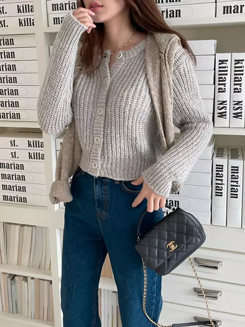 Moheli - Korean Women Fashion - #momslook - Twinkle Cardigan - 3