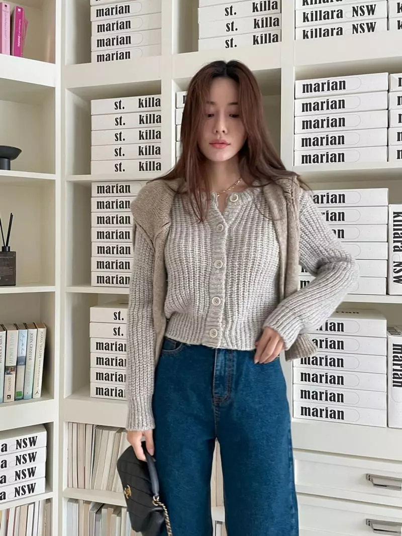 Moheli - Korean Women Fashion - #momslook - Twinkle Cardigan - 4