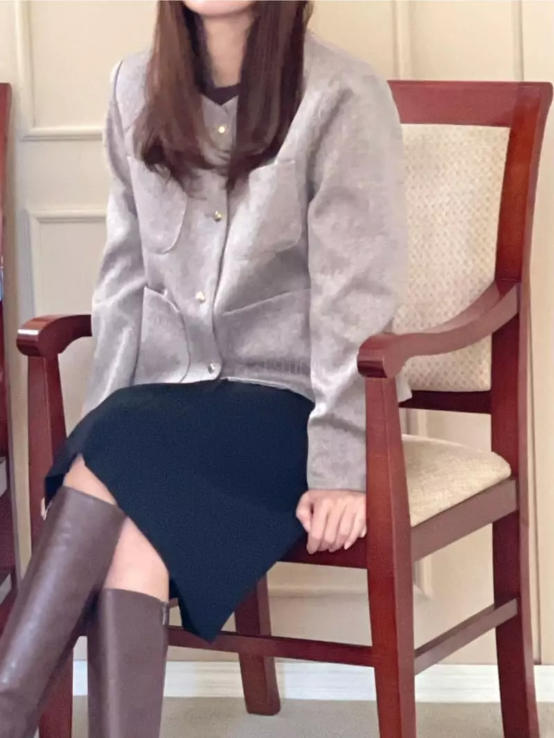 Moheli - Korean Women Fashion - #momslook - Lea Cardigan - 8