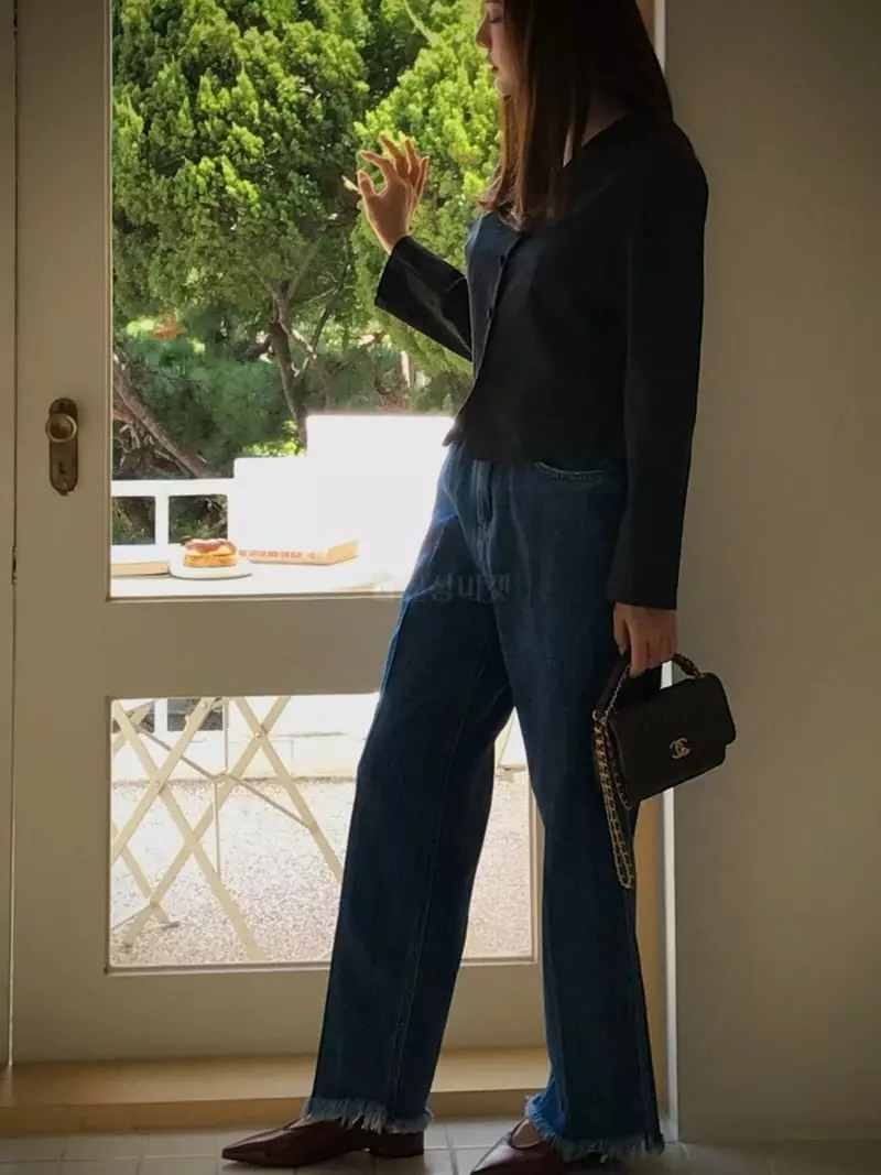 Moheli - Korean Women Fashion - #momslook - Susul Jeans - 8