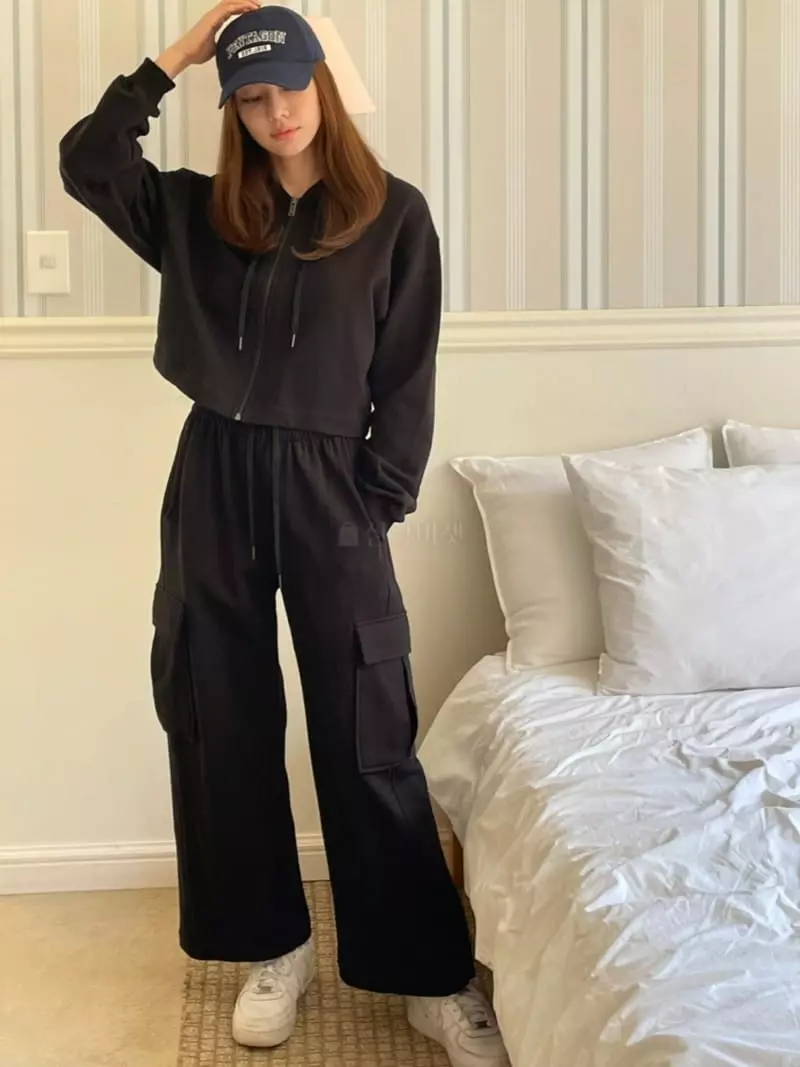 Moheli - Korean Women Fashion - #momslook - Mark Tery Pants - 6