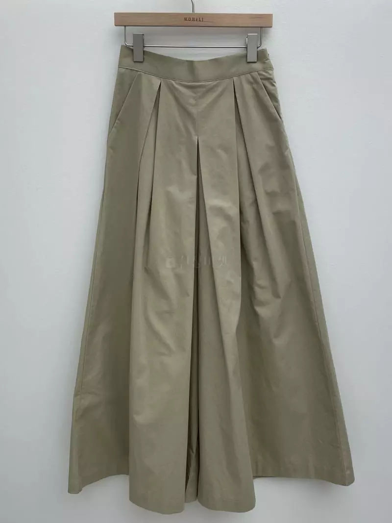 Moheli - Korean Women Fashion - #shopsmall - Pintuck Wide Pants - 8