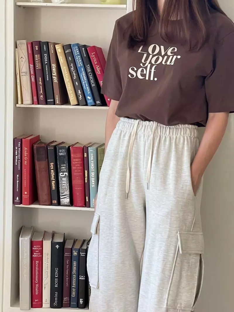 Moheli - Korean Women Fashion - #shopsmall - Love Tee - 7