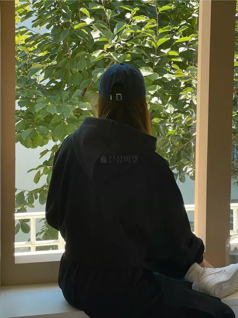 Moheli - Korean Women Fashion - #thatsdarling - Mark Hoody Zip-up - 4